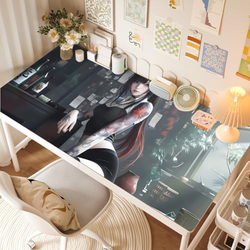 �f�X�N�}�b�g �e�[�u�� ������ ���U�[�� �A�j�� �}�E�X�Ή� �I�t�B�X �ƒ�p �h���f�X�N�}�b�g �}�E�X�p�b�h �p�\�R�� �X�^�C��06 120*50CM �唻 ��^ �w�K�� �ϋv�� �z�[���p