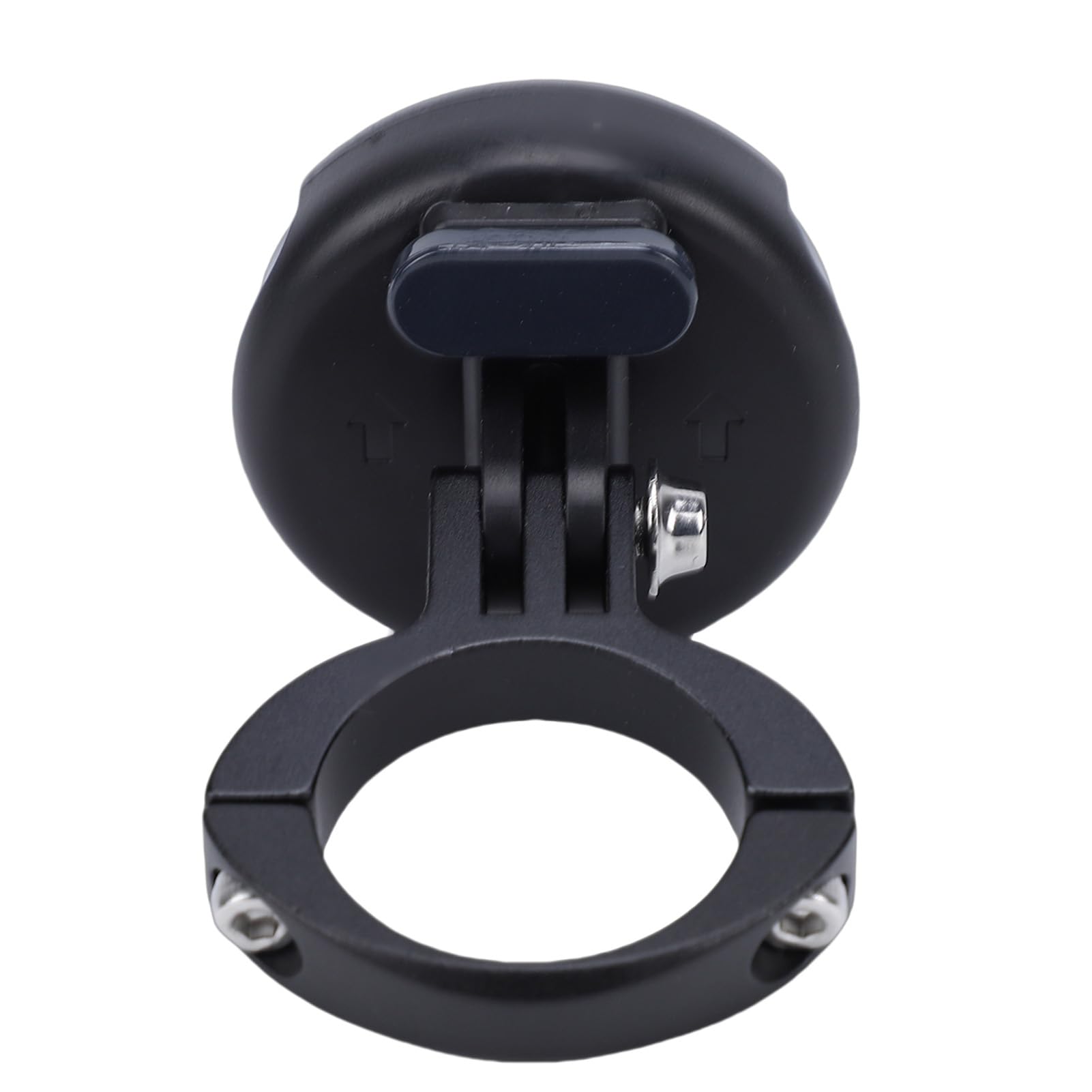 SIXRUN Luce Posteriore Bici Smart, Display HD da 1.9 Pollici e Controllo | Costruzione in ABS, Trasmissione Bluetooth 5.0, Connessione WiFi per la Condivisione Immediata di Immagini, Supporta GIF e