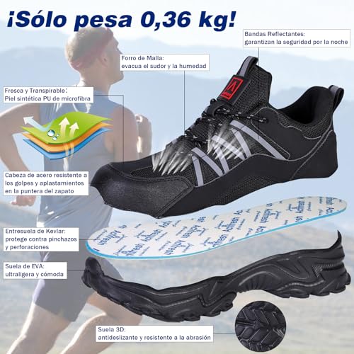 La Mejor Selección de Zapatos de trabajo disponible en línea. 17 Imagen adicional