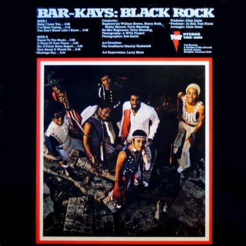 BAR-KAYS - Black Rock - Disque CD
