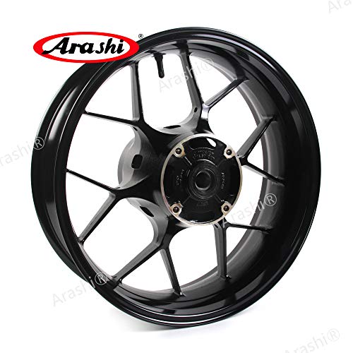 Arashi Wheel Rim Front and Rear for HONDA CBR600RR 2007-2017 Motorcycle Accessories CBR 600 RR CBR600 600RR 600CC Black 2008 2009 2010 2011 2012 2013 2014 2015 2016