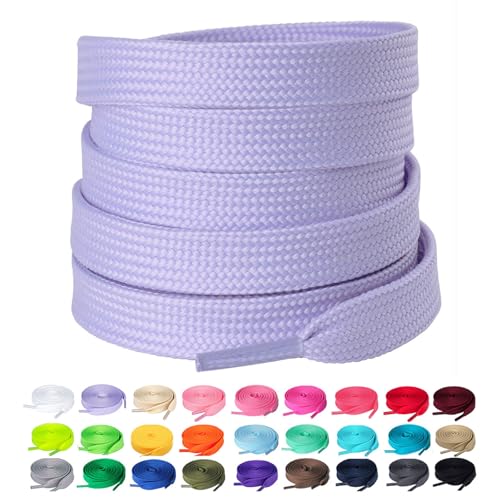 Olukssck 1 Pair Flat Shoelaces