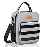 HSHRICH Lunch Box for Men Women, Insulated Reusable Portable Lunchbox - Adults Small Lunch Bag for O