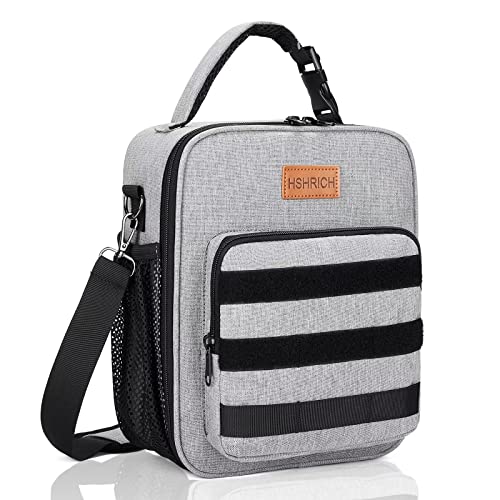 Hshrich Lunch Box For Men Women, Insulated Reusable Portable Lunchbox - Adults Small Lunch Bag For Office Work Picnic (Grey) #TOP7