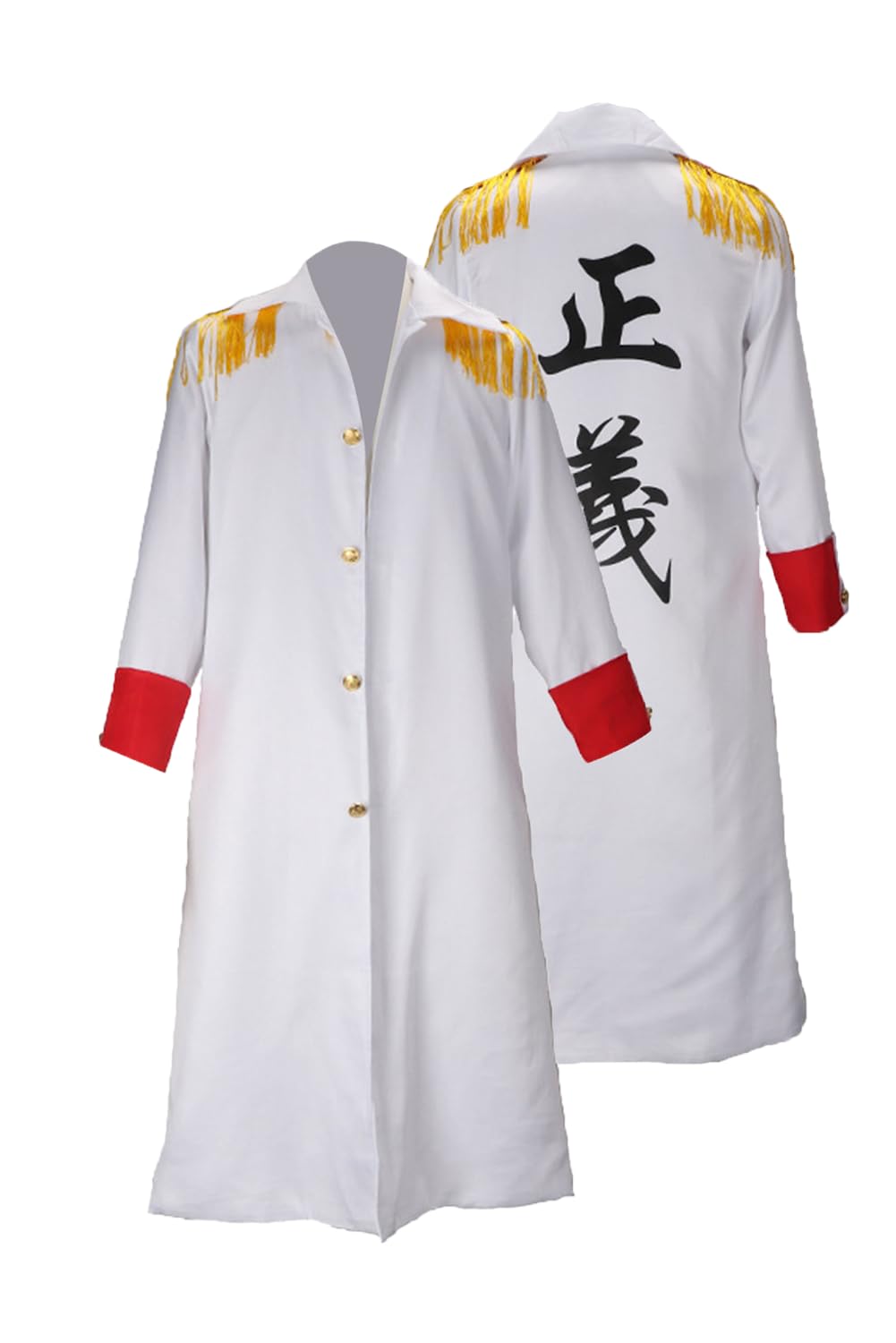 Marine Vice Admiral Cosplay Kizaru Cloak Monkey D Garp Costume Anime Cape for Adult