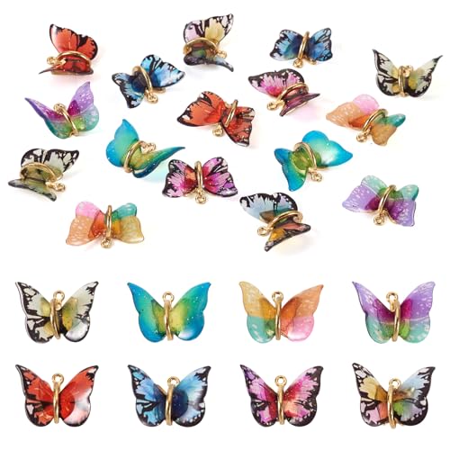 Craftdady 16 o^tC`[ Jto^tCy_g`[ bL 킢ԍ_O`[ DIYlbNXCOL[`F[nOI[igp, 17~18x21~24mm, , ΂Ȃ