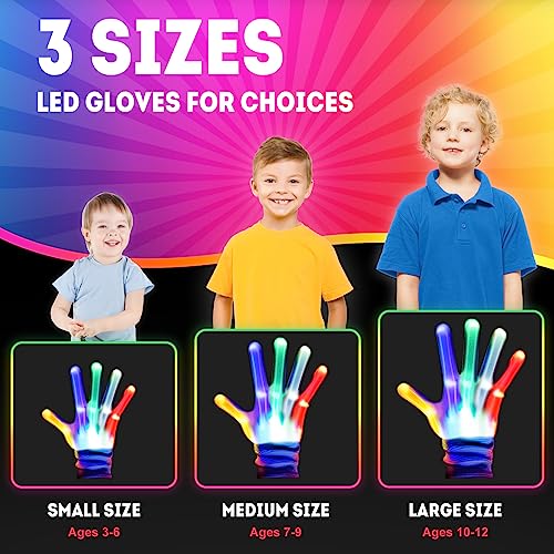 image for superwin Toys for 7 8 9 10 Years Old Kids Flashing Light Up Colorful R