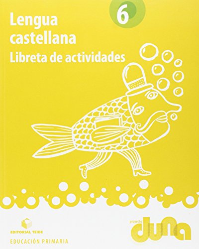 Portada de Cuaderno Lengua 6º Primaria Duna Libro Actividades Ed 2015