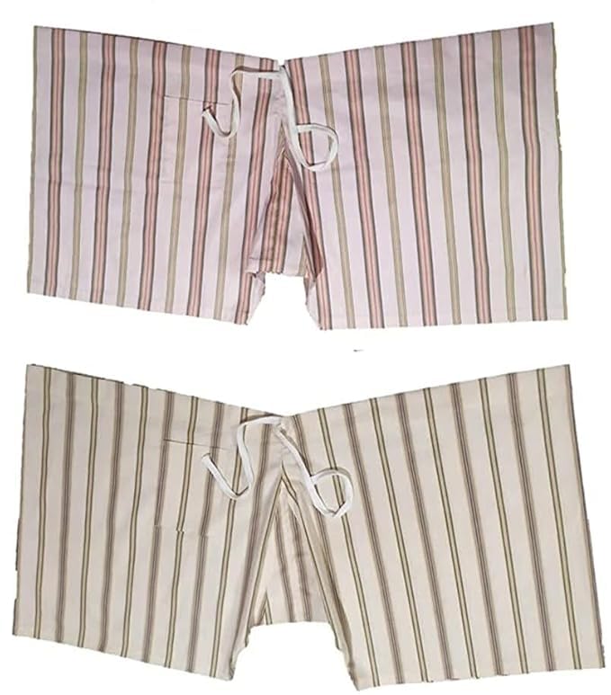 vigau Traditional Kachchha for Men with Nada, Lattha Khadi, Patte Wala kachha,100% Pure Cotton Comfortable Pack Of 2 Multicolor09-picture-17