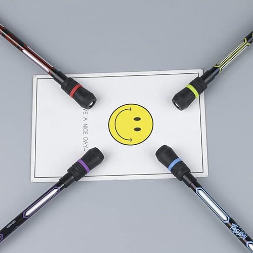Miniatura 6 de XIANNV - Juego de 4 bolígrafos giratorios geniales, juego de papelería para niñas, niños, adolescentes, regalo para estudiantes, tinta negra, (0.020