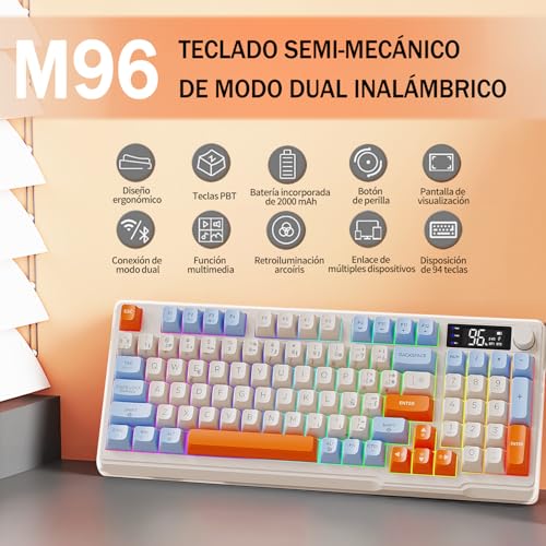 La Mejor Lista de Teclado y mouse inalambrico de esta semana. 14 Imagen adicional