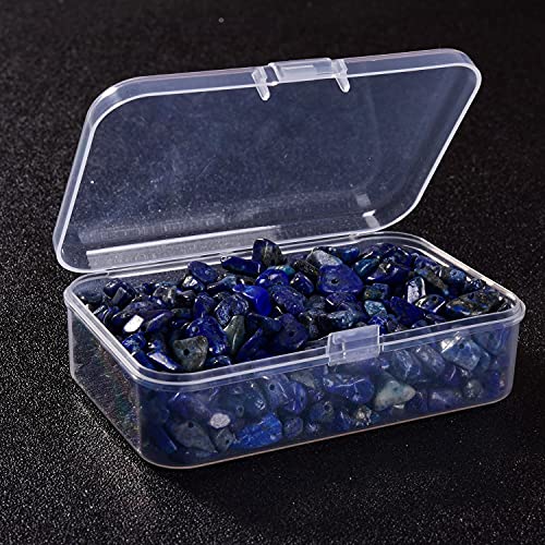 Asingeloo YC210617-LAPIS LAZULI 450Pcs 5-8Mm Natural Blue Lapis Lazuli Tumbled Chip Stone Beads Bulk Irregular Shaped Drilled Loose Gemstones Beads thumb #1