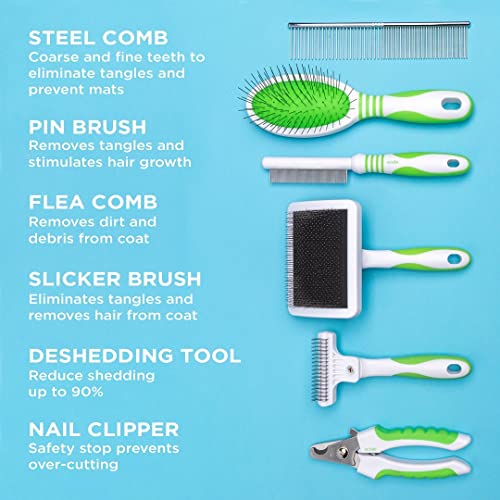 Image of Andis Flexible Grooming Rake for Pet Coat Detangling, Undercoat Shedding & Knot Removal (Andis Flexible Rake Comb)