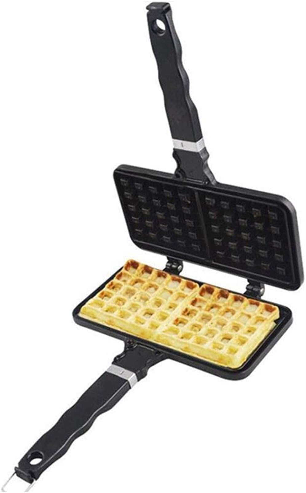 Molde para gofres antiadherente, aleación de aluminio, bandeja para hornear, molde para pasteles DIY, utensilios de cocina para cocinas con calefacción a gas.,