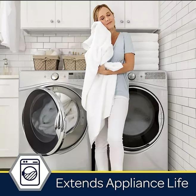 6 pack premium water softener salt pellets 40 lb bags 240 lbs total  salt pellets for water softener system clean amp protect formula reduces scale improves appliance life