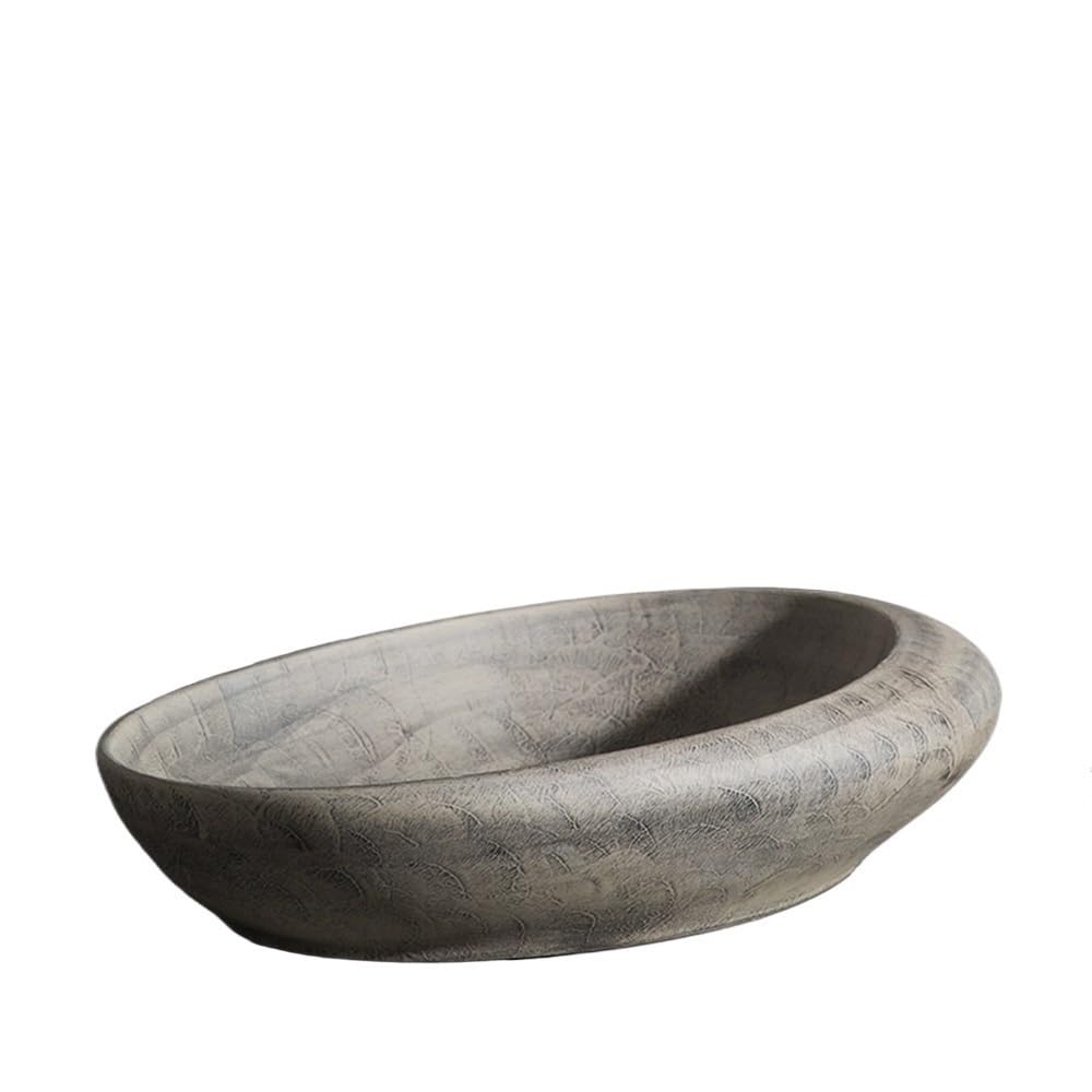 Vasque petit lavabo ovale sur pied au design épuré durable