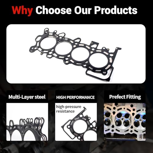 Image of Auceramic Engine Cylinder Head Gasket Fit for Honda Civic Hybrid 2006 2007 2008 2009 2010 2011 1.3L L4 LDA2 26527PT