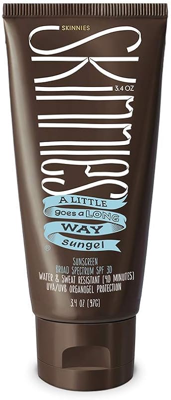 Skinnies Sungel New Formula Protetor solar em gel FPS 30, 100 mL