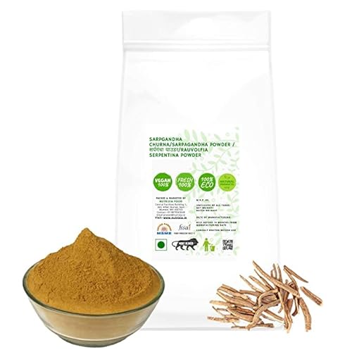 Veena Sarpgandha Churna/Sarpagandha Powder/Rauvolfia Serpentina Powder (500 Gms) #TOP4