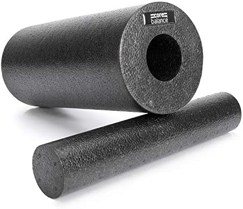 Core Balance Foam Roller For Muscle Massage High Density EPP 2 In 1 Massager