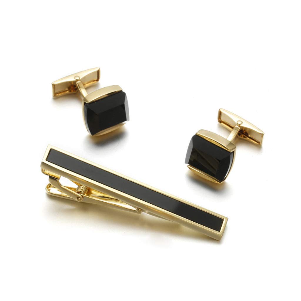 Krawattenklammern Herren Professionelle Krawattenklammern Manschettenknöpfe Set Ärmel Herren Bekleidungszubehör Clips