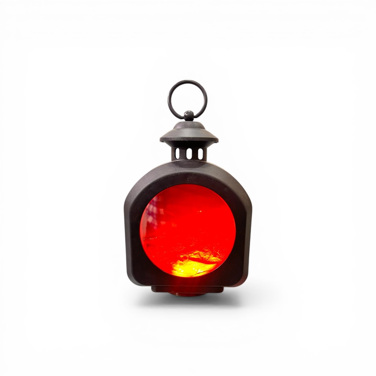 Portable LED Fireplace Lantern Lamp with Realistic Flame Effect | Battery Operated Hanging Vintage Fire Light | Decorative Lamp for Bedroom, Living Room, Home Décor (25 x 15 cm)-image-17