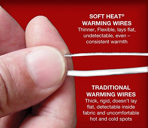 Soft Heat Electric Warming Blanket Full Size-Chocolate #TOP3