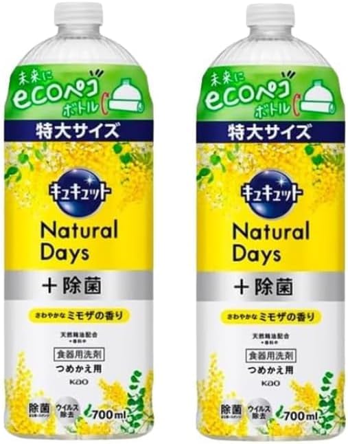 Amazon.co.jp: 【まとめ買い】キュキュット 食器用洗剤 Natural Days+