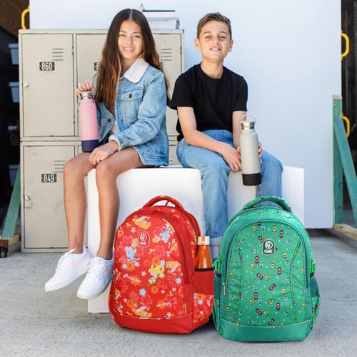 Image of Chris & Kate Multi Printed 32 Ltrs 45 cm heavy duty Padded and Spacious Bag for Boys and Girls School college Casual Daypack Water Resistance backpack