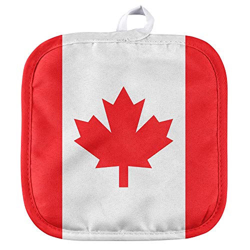 Canadian Flag Pot Holder for Indoor/Outdoor Kitchen and BBQ