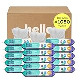 Hello Bello Premium Fragrance-Free Baby Wipes, with Chamomile & Aloe...