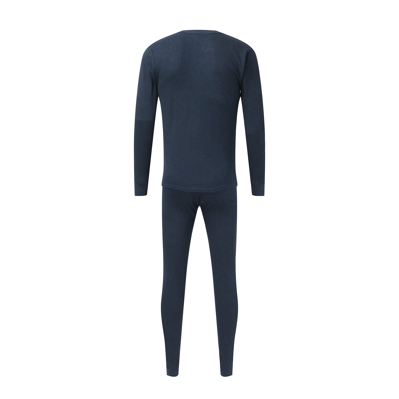 Calzoncillos térmicos gruesos lisos para hombre con cierre inferior para hombre