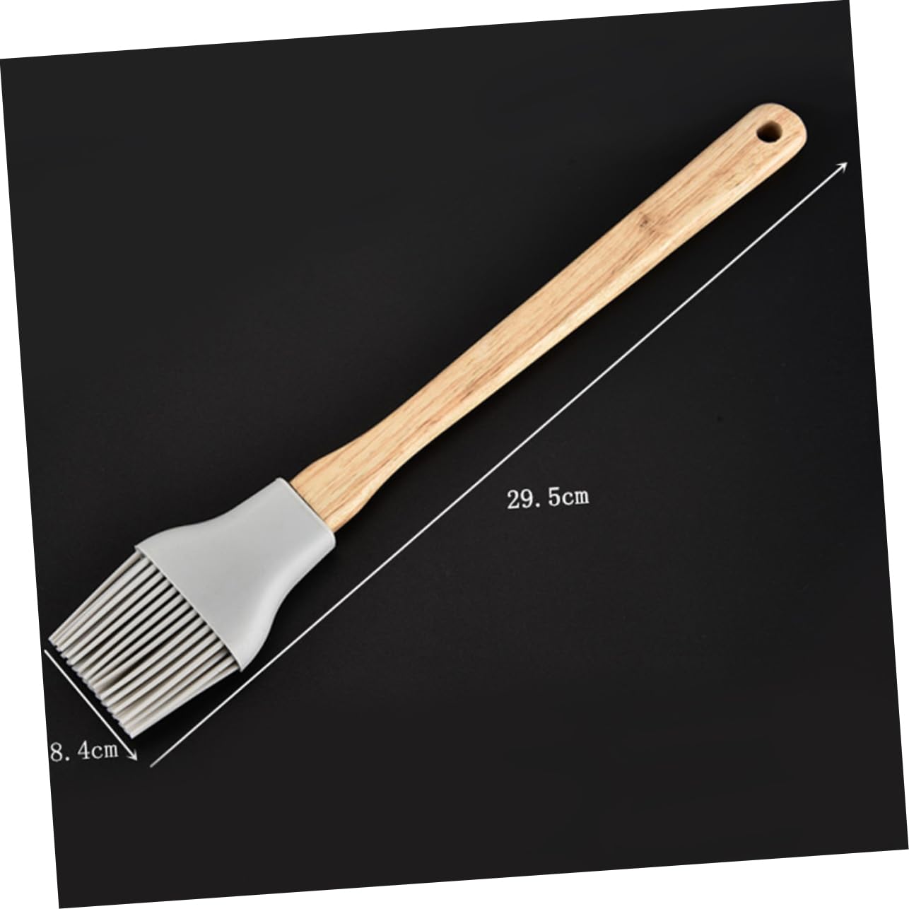 Gatuida 6 Stück Teiliges Silikon Kochutensilien Set mit Holzgriff Hitzebeständig Antihaftbeschichtet Flexibel Spatel und Schaber für Küche und Backen Leicht zu Reinigen Spülmaschinenfest