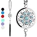Maromalife Car Diffuser Aromatherapy Car Essential Oil Diffuser Air Purifier Car Rear View Mirror Charm Ornament Diameter 38mm(1.5ins)
