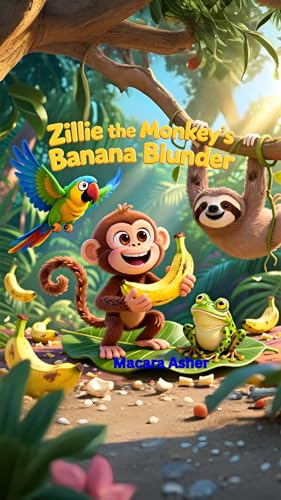 Zillie the Monkey's Banana Blunder (Zillie & Friends) (English Edition)