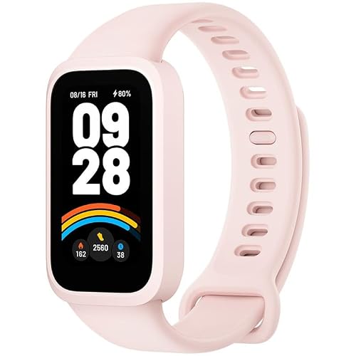 Xiaomi Smart Band 9 Active Pulsera de Actividad, Pantalla TFT de 1.47”, 100+ Modos Deportivos, hasta de 18 días de Autonomía, Color Rosa