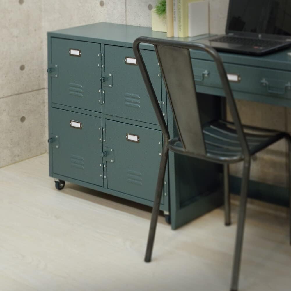 東谷 ラルド チェスト4D グリーン スチール ロッカー 東谷 ラルド チェスト4D グリーン スチール ロッカー Rald（ラルド