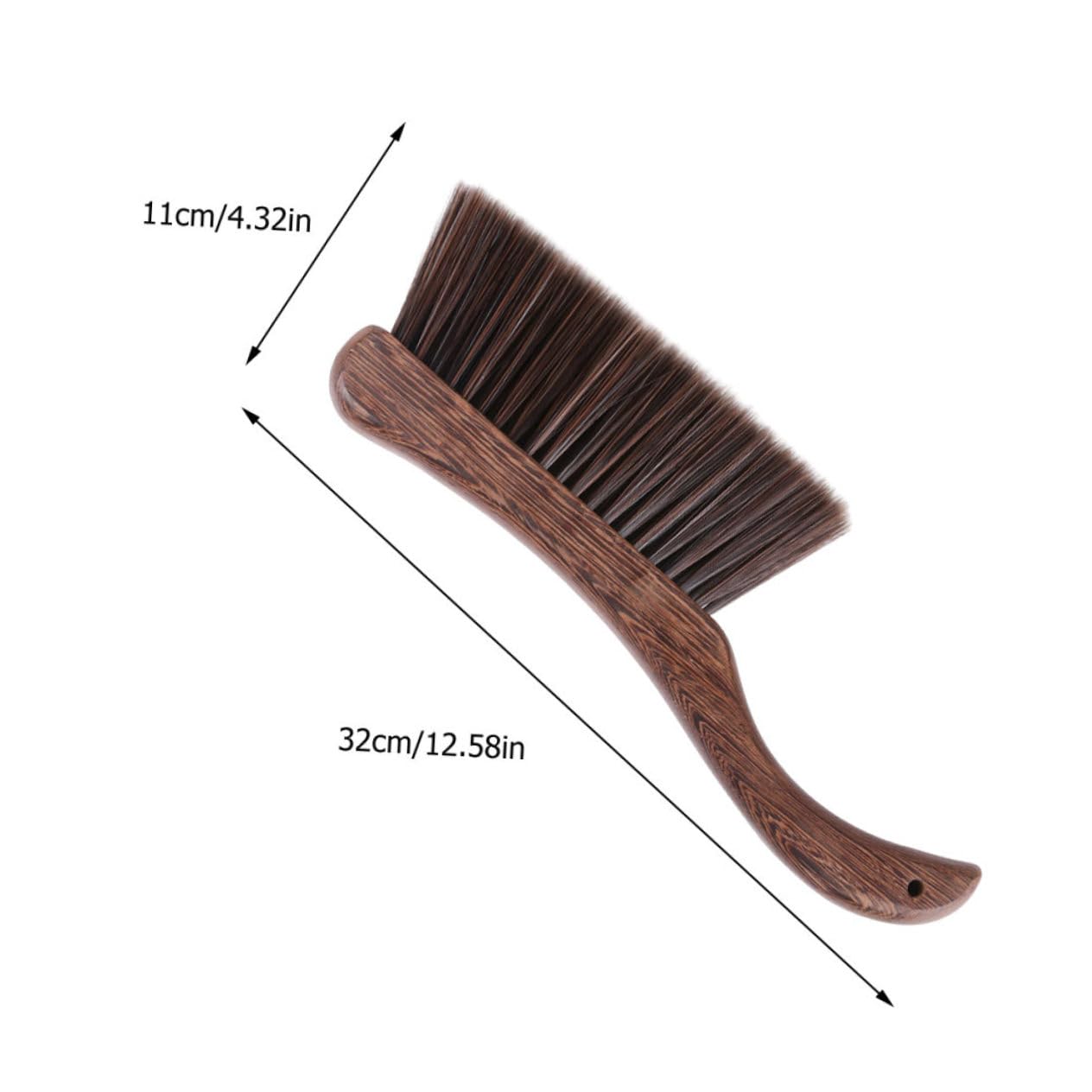 DINHEAROM Guzheng Cleaning Brush Gentle Bristle Dust Removal Tool for Musical Instruments and Dulcimer Duster