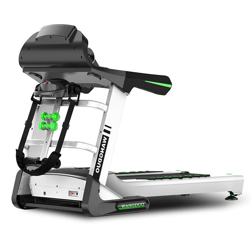 Image of Foldable Treadmill,Fitness Mini Multifunctional Electric Ultra Quiet, Suitable for Home, Gym, Business Office Use