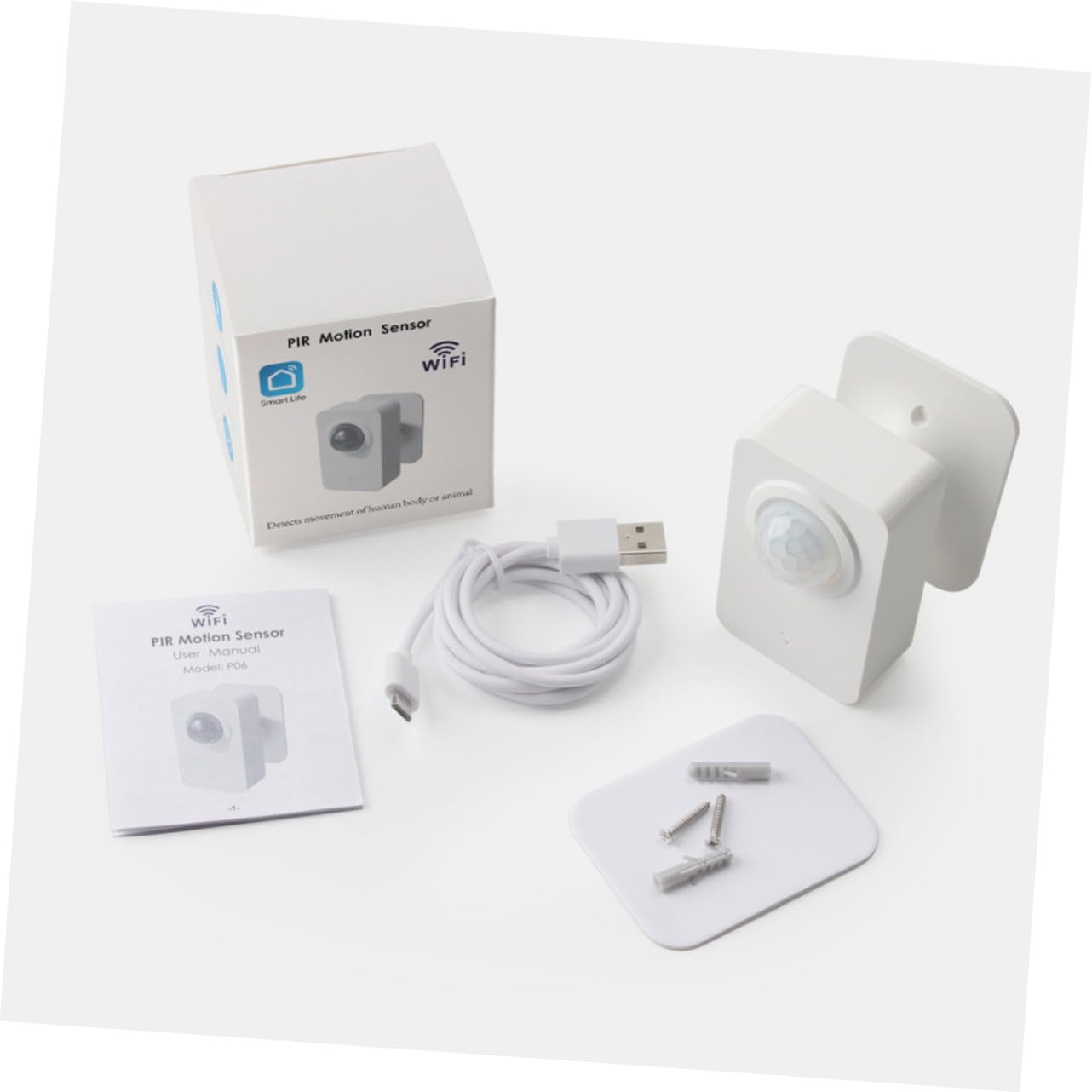 Intelligenter Pir Bewegungsmelder mit WLAN und Echtzeitalarm