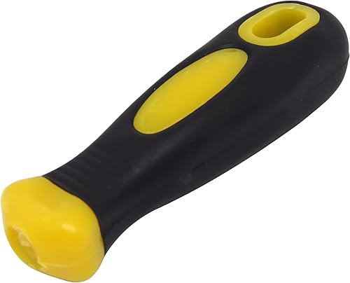 NGeGe 5 piezas de mango ergonómico de plástico de goma, apto para limas o molinos de 10 pulgadas (mediano)