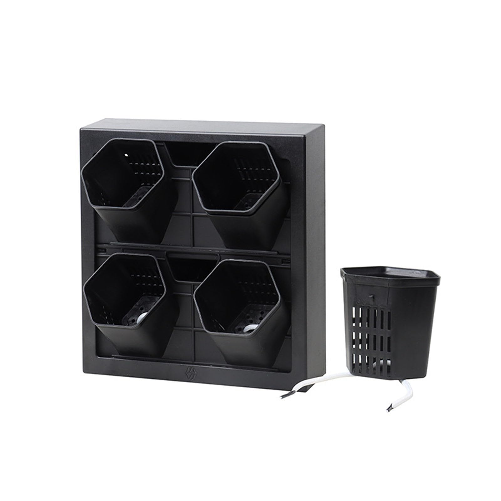 HZGFNBZ Weight Durability Wall Planter Rails Planter Flower Pots Balcony Pots for Small Spaces Decoration Hanging Pot
