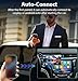 CarPlay USB Adapter for Mercedes Benz AMG SLK SLC R170 R171 R172 SLK 55 32/SLK 350 280 250 200, 2-in-1 Plug & Play Adapter Converts Wired CarPlay to Cable-Free CarPlay, Fast Auto-Connect, No Delay