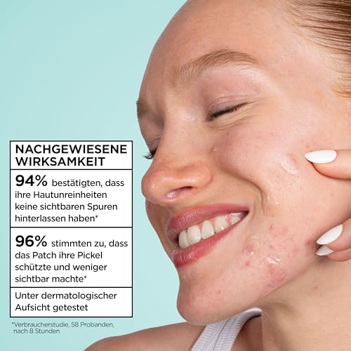 Garnier PureActive Hautklar Pimple Patch Ultra XXL Pack, Hydrocolloid Anti-Pickel Patches, Mildert & flacht Pickel in 8 Stunden ab, 44 Stück – Ansicht 4