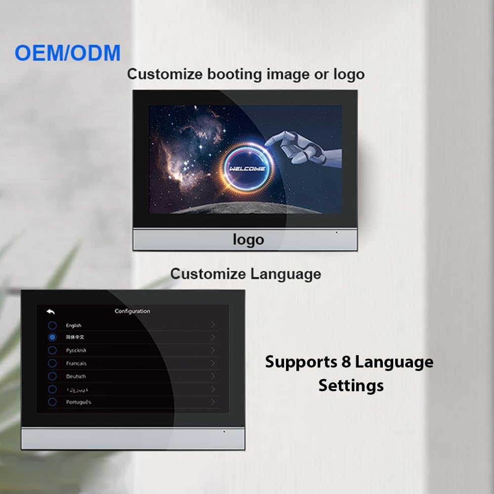 Customizable Boot Logo and Language Settings