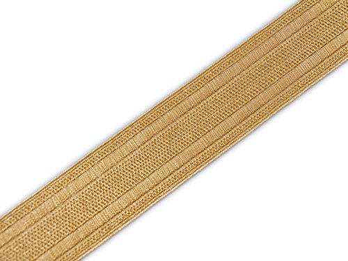 1" Wide Gold Military Braid Pilot Galon Uniform Army Navy Vestment. 5 Yards Diy #TOP1