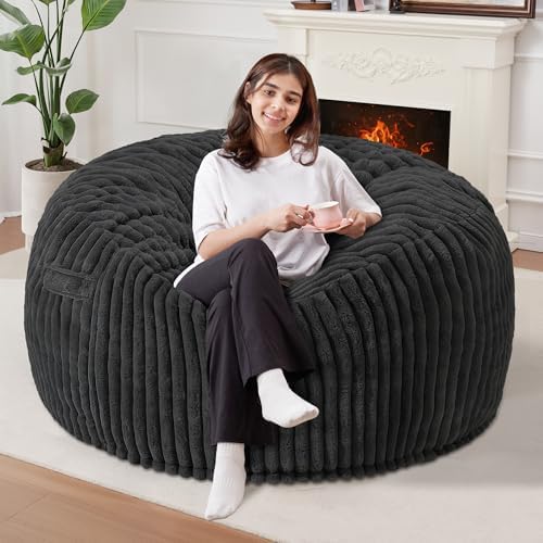 3 FT Bean Bag Chair,3' Big Bean Bag,Large Bean Bag Chairs for Adults