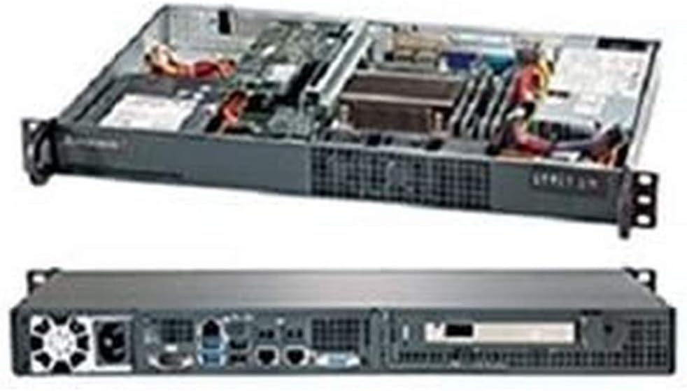 SuperChassis Rackmount Server CSE-510-203B Black