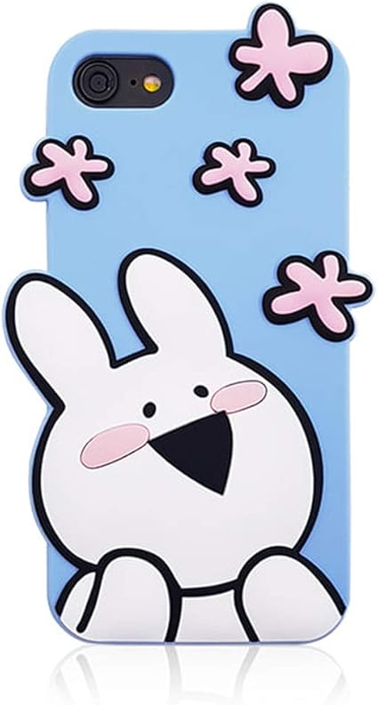 Amazon Co Jp Iphone6 6s Overaction すこぶる動くウサギ シリコン ケース ソフト 柔らかい アイフォン保護 正規品 Siliconケース Iphoneカバー おしゃれ 人気 Galaxyケース Blue 家電 カメラ