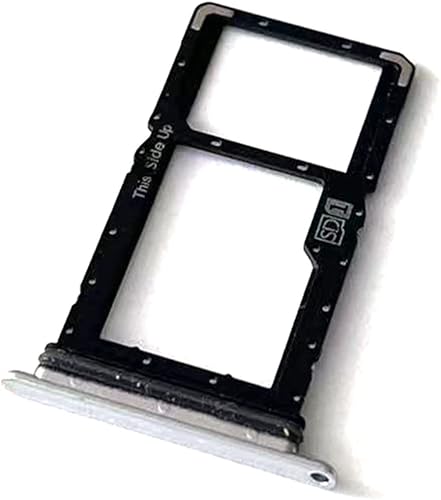Miniatura 4 de VIESUP Bandeja de tarjeta SIM de repuesto para Boost Celero5G / Celero 5G (plateado) con bandeja para tarjeta SIM y pin de expulsión abierto
